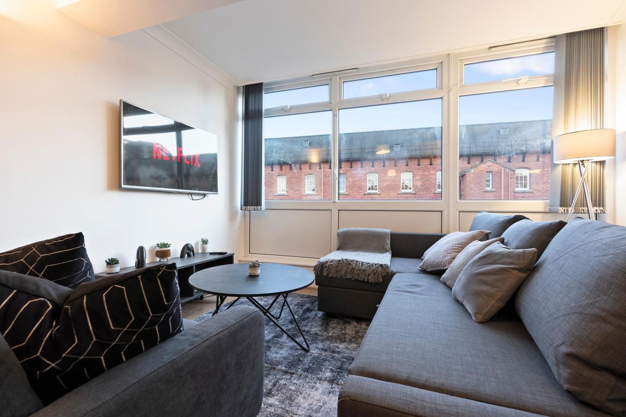 Appartement Elegant Flat In Prime Location -sleeps 4 - Parking